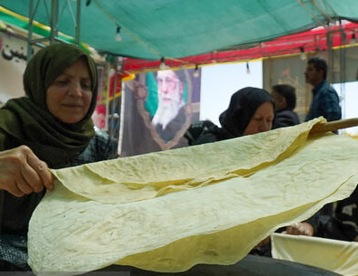 تأمین آرد مواکب خسروی بدون وقفه ادامه دارد